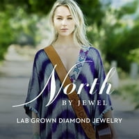 CTTW Lab Grown Diamond Bridal Ring od 10k bijelog zlata