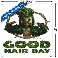 Marvel I AM Groot - dobar zidni plakat za dnevnu kosu s pushpinsom, 22.375 34