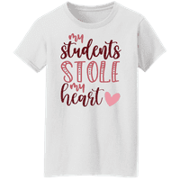 Grafička Amerika Valentinovo Naučite prazničnu ljubav Ženska grafička majica za kolekciju nastavnika