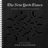 New York Times Nedeljni Crossword zagonetni zagonetni kalendar planera