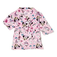 Plišani ogrtač od pidžame Minnie Mouse, veličine 2T-4T