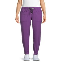 ClimateRight by Cuddl Duds Modern Fit Slim straight Scrub Jogger