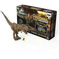 Jurassic World, 100-dijelni graditelji slagalica T-Rex, za djecu od i više godina