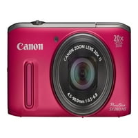 Canon PowerShot S HS-digitalna kamera-kompaktan-12. MP-1080p - optički zum-crveni