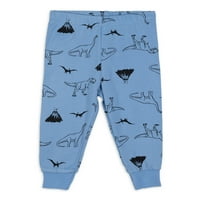 Petit Lem Boys gornji dio kratkih rukava i duge pantalone pidžama set za spavanje, veličine 4-14