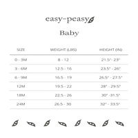 easy-peasy Baby kratki rukav Print tkani Tee, veličine 0 mjeseci