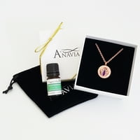 Anavia Angel Wings poklon za godišnjicu za svoju djevojku ženu difuzor ogrlica od kamenčića i aromaterapija