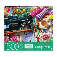 Collage Time Adult Jigsaw Puzzle