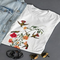Majica mango hummingbird Women -John James Audubon dizajne, ženska 5x-velika