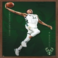 Milwaukee Bucks - Giannis Antetokounmpo Zidni Poster, 22.375 34