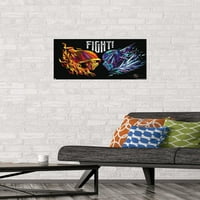 Mortal Kombat Movie - Fight zidni poster, 14.725 22.375