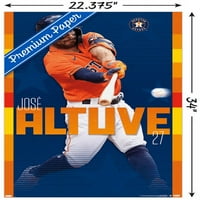 Houston Astros - José Altuve Zidni Poster, 22.375 34