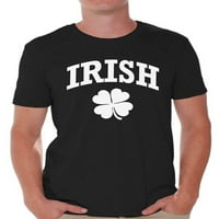 Neugodni stilovi Četvrta košulja djeteline St Mans St Patrick's Day majica irske majice za muškarce Majice