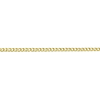 Primalni zlatni karatski žuto zlato polusivični lanac veznih veza