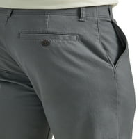 Lee® muški ekstremni pokret ravna prednja tanka ravna pantalona sa otporom na bore