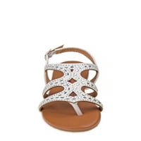 Kensie Girl Open-Toe Glitter Stud encrustirane Strapple Sandale