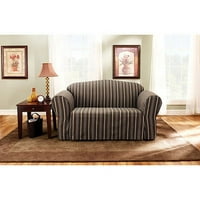 Sure Fit Colton Sofa Navlaka, Smeđe Pruge