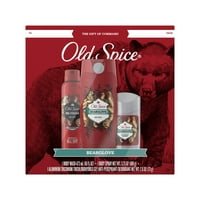 Old Spice Bearglove Wild kolekcija pranje tijela, sprej za tijelo i dezodorans poklon komandnog poklon paketa