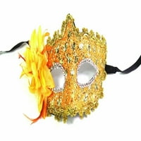 Set crne crvene ljubičaste srebrne zlatne maske za maskiranje Halloween Party Ball KT00014