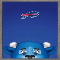 Buffalo Bills - S. Preston Maskot Billy zidni poster, 14.725 22.375