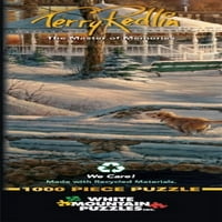 Bijele planinske zagonetke Terry Redlin kolekcija, trkački dom, 1000 komada