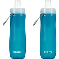 Brita Sport flaša sa filterom za vodu, tirkizna Oz, BPA besplatno, pakovanje