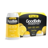 GoodBelly ravno pucao limun drop probiotici zob piće, 2. Fl.Oz., Flaše