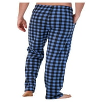 Real Essentials muške pantalone za spavanje od Mikroflisa, veličine s-3XL, muške pidžame