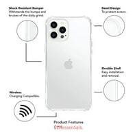 Essentials futrola za telefon za iPhone, Stripes Sunray