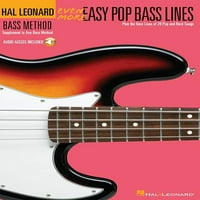 Još jednostavnije pop bas linije: Dodatna knjiga pjesama za knjigu metode Hal Leonard Bass