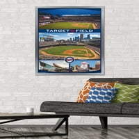 Minnesota Twins - Target Field Wall Poster, 22.375 34