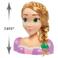 Disney Princess Rapunzel Styling Head, 18 komada, pretvaraju se igra, službeno licencirane dječje igračke