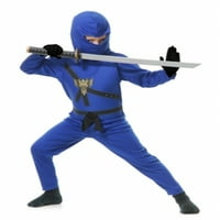 Šarade Blue Ninja Boy's Halloween Fanchine-haljina za djecu, m
