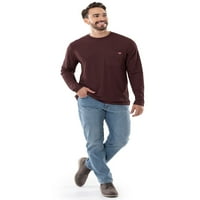 Wrangler radna odjeća Muška džepna košulja dugih rukava, veličina s-3XL