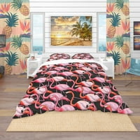 PROIZVODNJAK Šareni flamingo tropski prekrivač za prekrivač