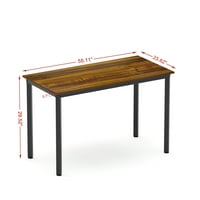 Moderan jednostavan trpezarijski sto za stan mali prostor, Tikovina