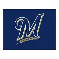 - Milwaukee Brewers All-Star Mat 33.75 x42. 5