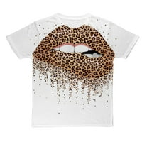 Leopard Lip Valentine Dan majica