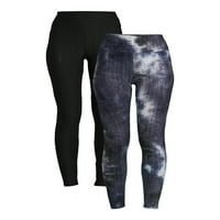 Rouched Texture Legging 2-Pack