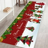 Rugarska tepih tepiha za hodnik kuhinjskim spavaćom sobom dnevni boravak, apsorpcija ANTI-Slip božićni prostirci