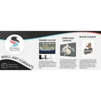 Stupell Industries tamne morske školjke Mrtva priroda fotografija bijeli uokvireni umjetnički Print zidna