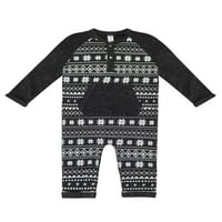 Petit Lem Baby Boy Holiday Christmasknit Odijelo Za Igru Dugih Rukava