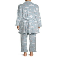 Sleep & Co ženski 2-dijelni ogrtač i set pantalona za spavanje