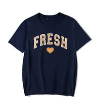 STURNIOLO TRIPLETS Merch majica New Fresh Love Tee Narančasta Unise majica Majica s kratkim rukavima žene