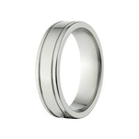 Luxulen muški prsten od nerđajućeg čelika od Sterling srebra