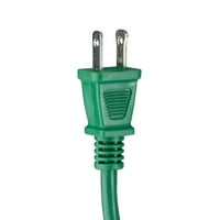 NortherLight 40 'zeleni 2-prong vanjski ekstenzijski kabel sa krajnjim konektorom
