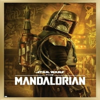 Star Wars: Mandalorijska sezona - Boba Fett jedan zidni poster, 14.725 22.375