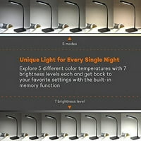 TaoTronics LED stolna lampa, fleksibilna gooseneck stolna lampa 7W, temperature boje sa nivoima svjetline,