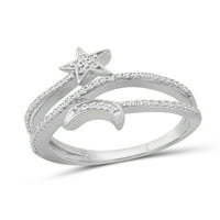 JewelersClub Slaganje dijamantski prstenovi za žene - karatni bijeli dijamantski prsten Nakit-Sterling Silver