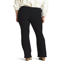 Potpis Levi Strauss & Co. Ženske traperice za čizme srednjeg rasta koje oblikuju